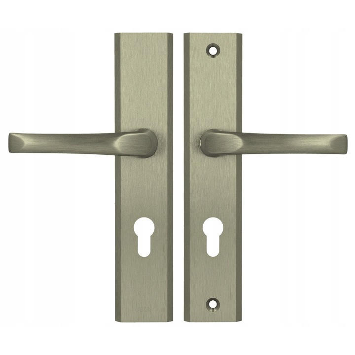 Mânere exterior Niagara Plus, AXA, Titan F9, 92mm, aluminiu anodizat, set
