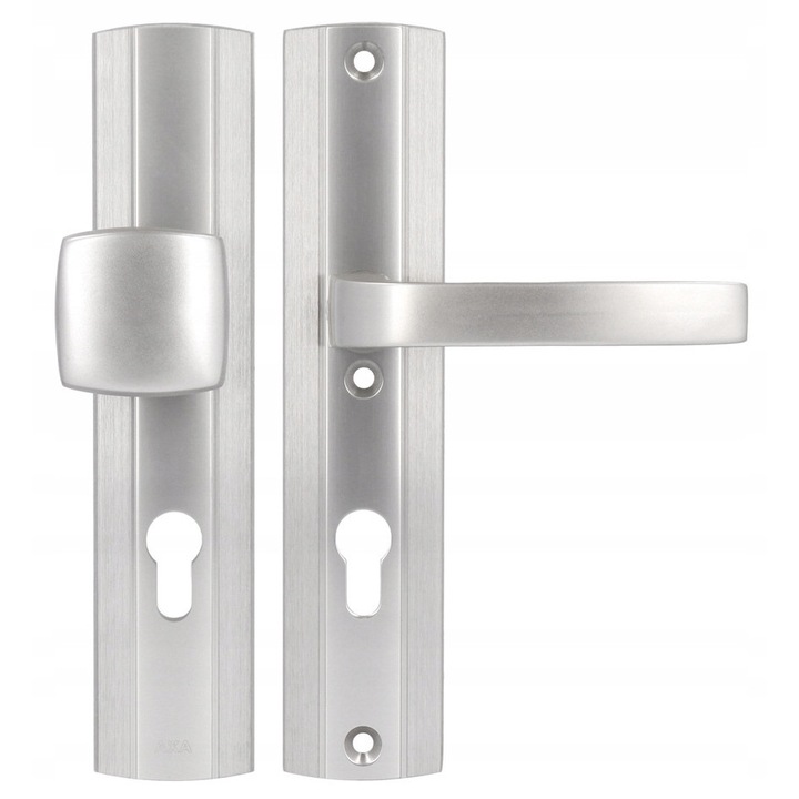 Mânere Ușă Set Prestige, Inox F6, 92mm, pentru Uși Exterioare și Interioare