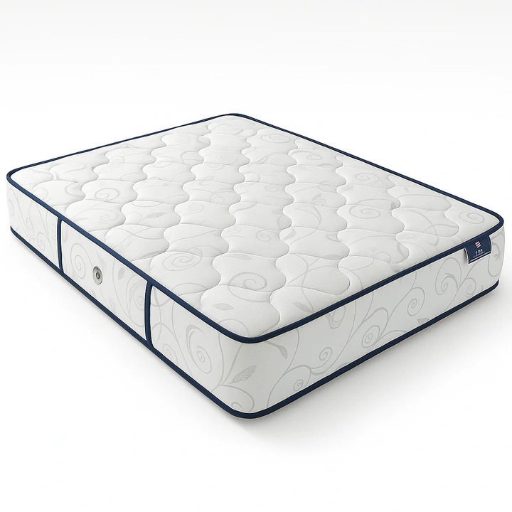 Saltea Premium XXL pentru Persoane Supraponderale 27 cm – Structura Super Rigidizata, Arcuri Bonell Germane Relaxa, Ferma, Vara/Iarna, Antialergica, 10 Ani Garantie - 200 x 160 cm