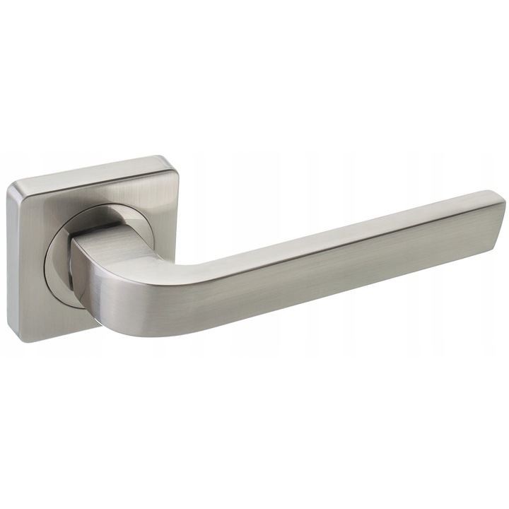 GAMET belső kilincs, Basic Line, szálcsiszolt nikkel, négyzetes design, 38-45 mm