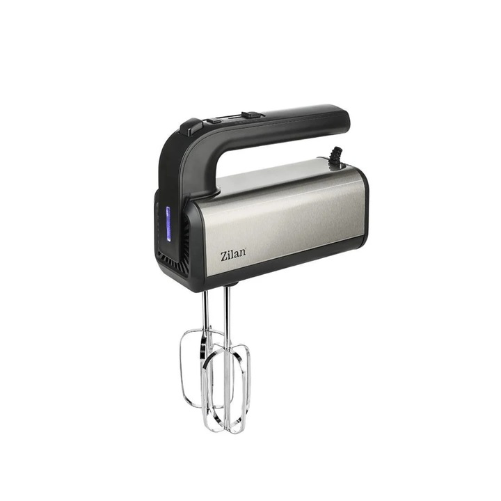 Ръчен блендер Zilan ZLN2938 от неръждаема стомана, 5 степени на скоростта + TURBO, защита от прегряване, 500W