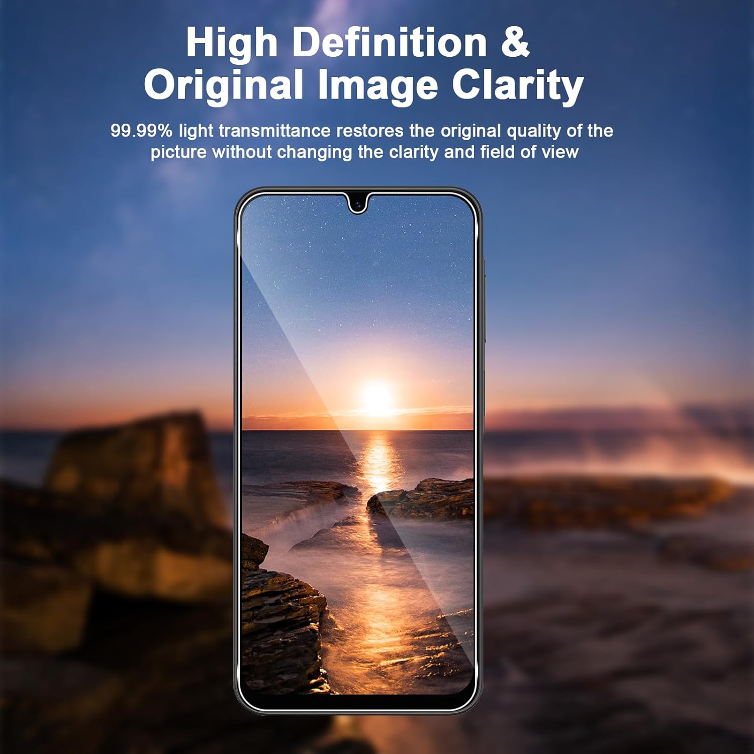 Folie sticla compatibila cu Samsung Galaxy A26 - Contur negru ALC