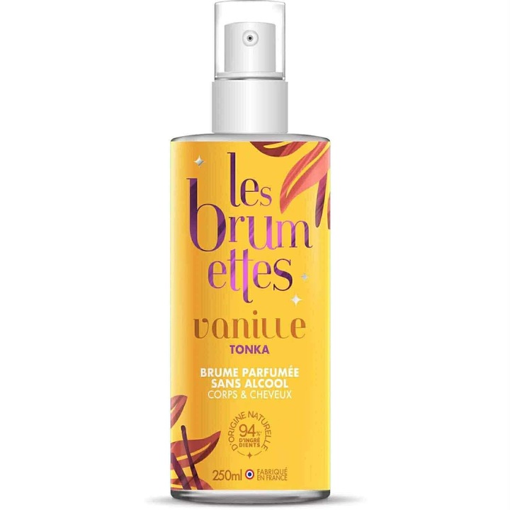 Les Brumettes Vanille, Corania 250 ml haj- és testpermet