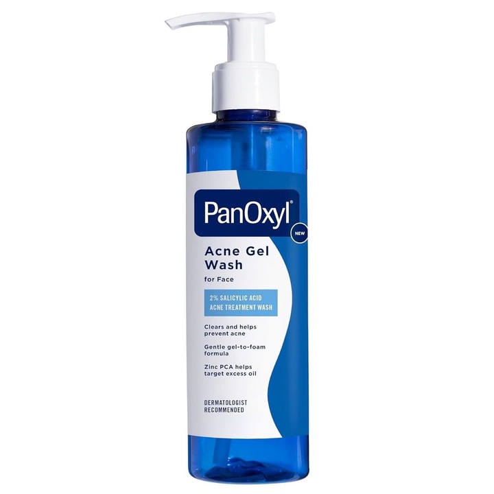 Gel de Curatare, PanOxyl, impotriva Acneei si Eruptilor Cutanate, Previne Formarea Cosurilor, pentru Ten Sensibil, cu Acid Salicilic 2%, 89ml