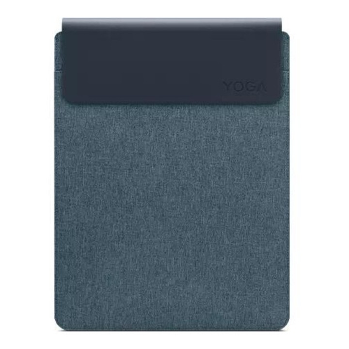Etui laptop Lenovo 36.8 cm, albastru-verde, model 47876