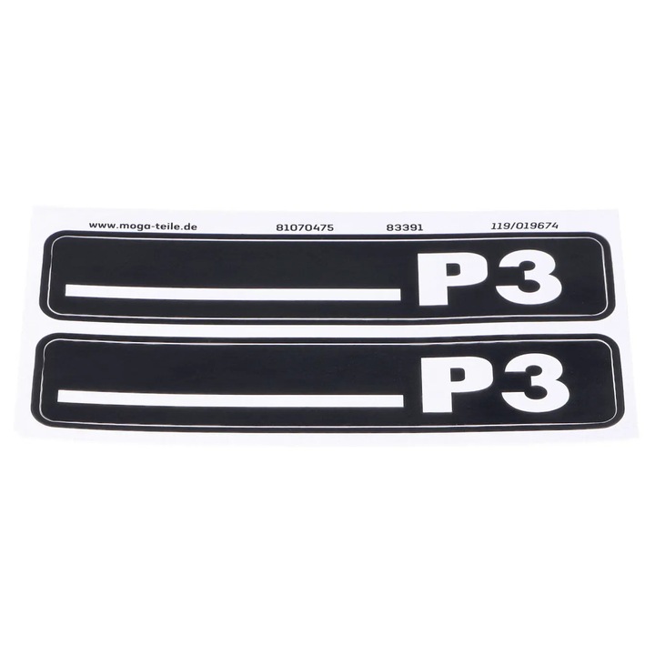 Matrica szett 105mm x 21mm Hercules Prima 3-hoz MG00083391