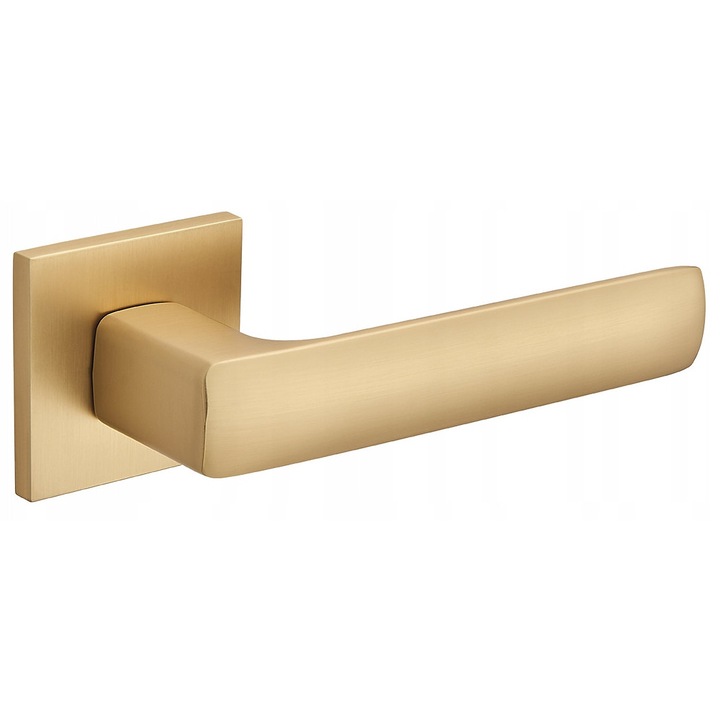 Clanta interior NIAS, KUCHINOX, aur periat mat, rozeta slim 6mm, 134mm