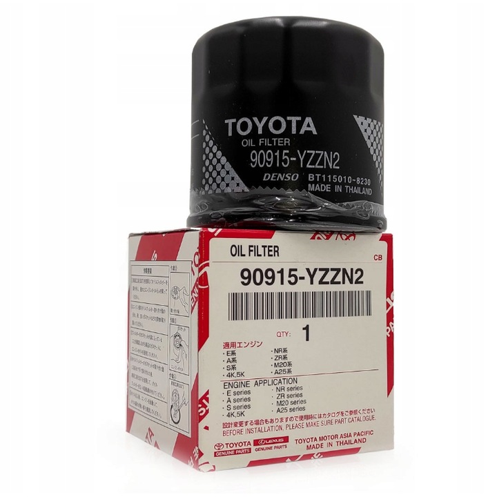 Filtru ulei Toyota 90915-YZZN2, original, standard inalt de filtrare, nou