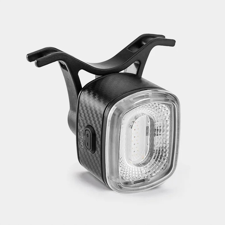 Lampa Spate Bicicleta Rockbros Q4 LED USB IPX6 cu Stop