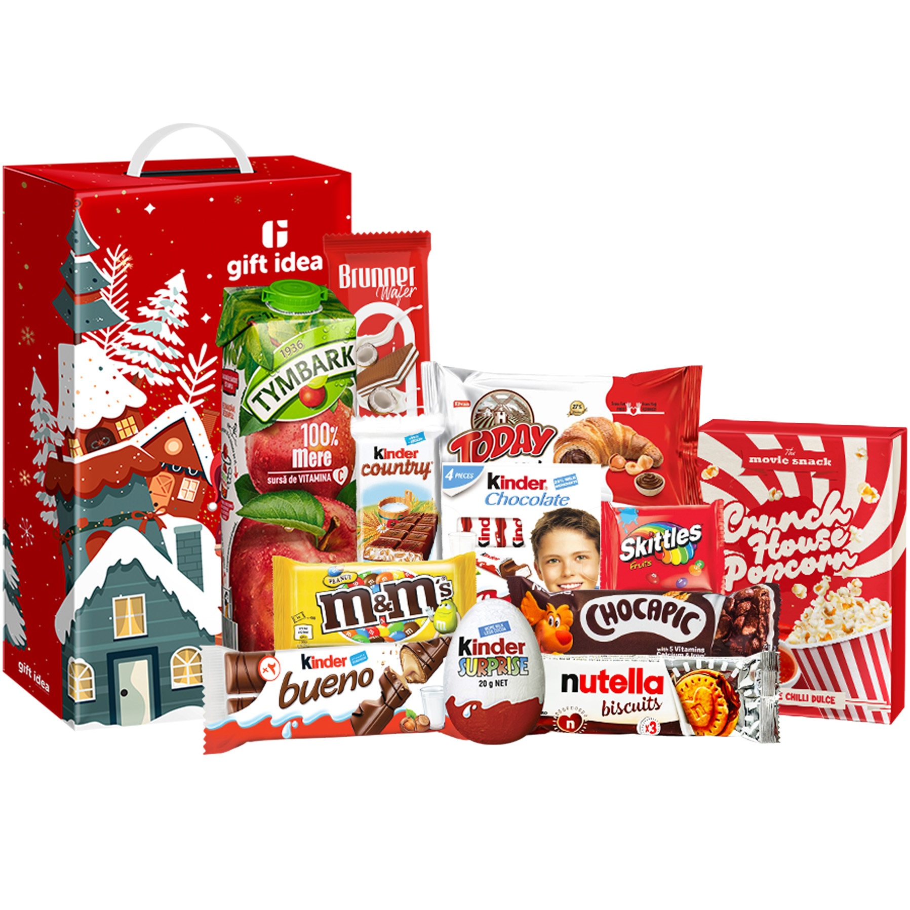 Pachet cadou copii Magic Box - Gift Idea,batoane de ciocolata