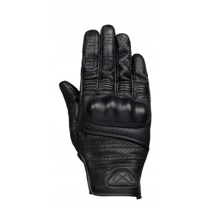 Manusi Motociclist Ixon Sixty Six Piele Neagra XXL
