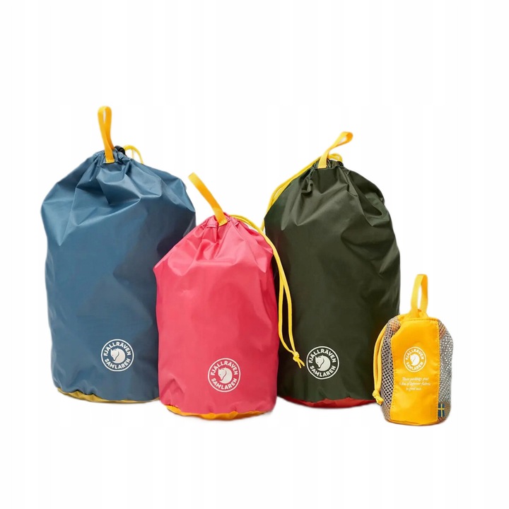 Set 4 Saculete Organizare Fjallraven Samlaren, Diverse Dimensiuni, Multicolor