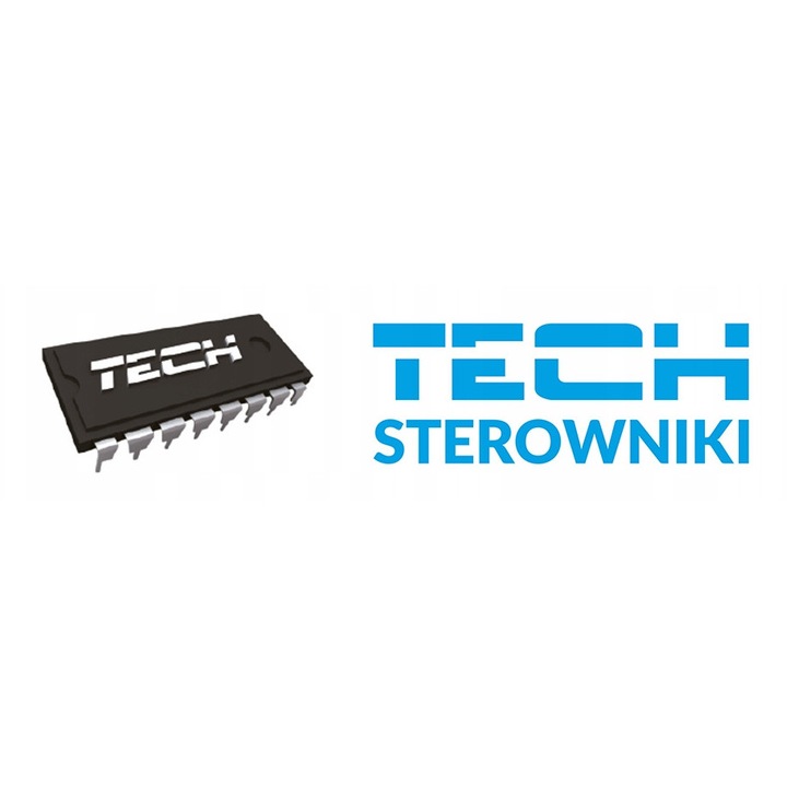 Vezetékes termosztát Tech Sterowniki R-S2 fehér 60mm 24V