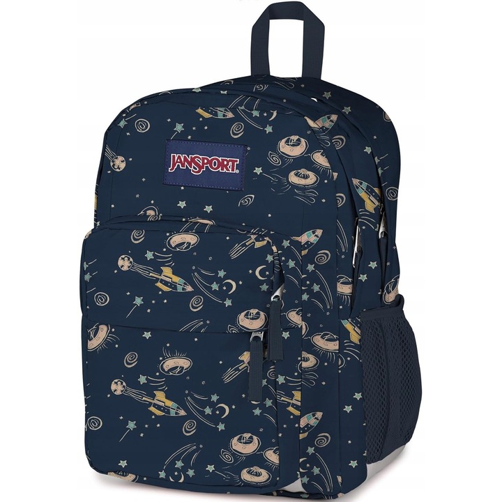 Rucsac JanSport Big Day Pack, 34L, compartiment laptop 15", negru, unisex