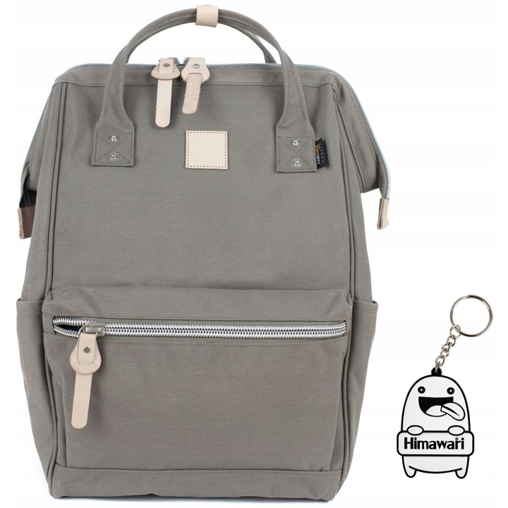 Rucsac Himawari Urban XL, impermeabil, gri, 38x26x2cm, pentru laptop 15-16"