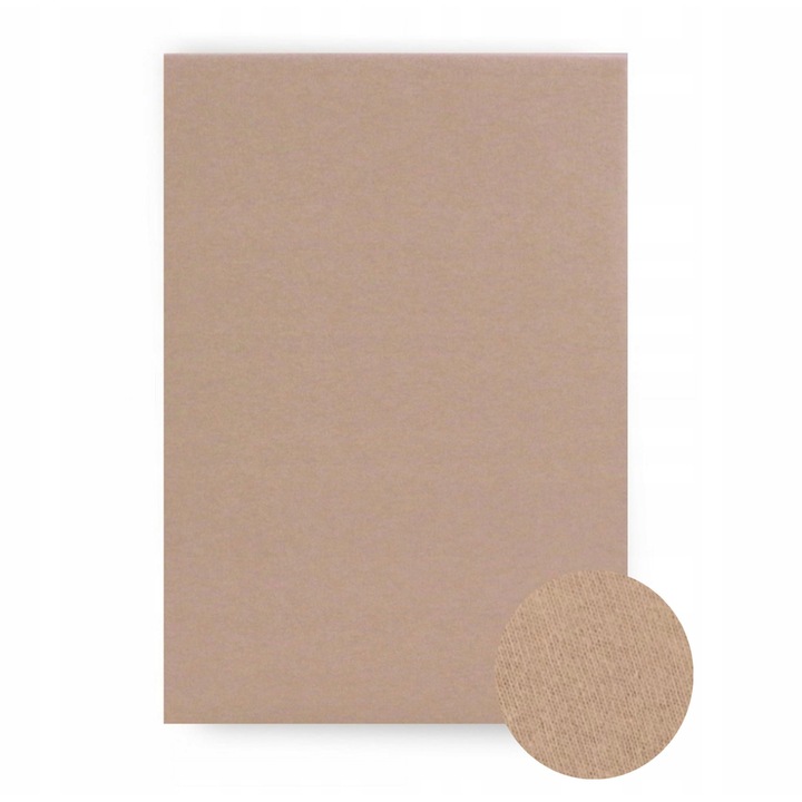 Cearsaf Jersey cu elastic 160x200 cm, Bej - Produs Romanesc