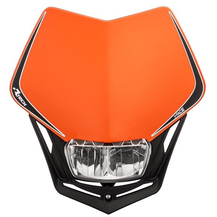 Предна мото маска с LED, Rtech, 4 диода, 508 lm, 1007 lm, 12V/14,5W
