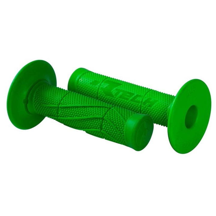 Mansoane bicicleta Rtech Wave, 118mm, verde, set