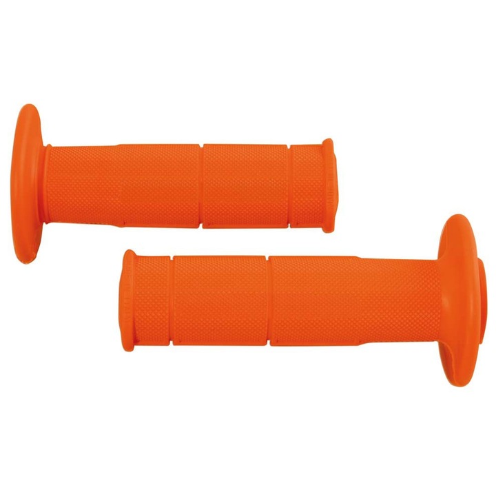 Mansoane bicicleta Rtech Racing, portocalii, lungime 116 mm, set