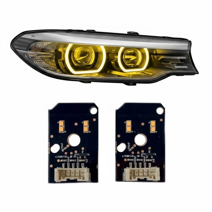 Комплект 2 Модул DRL LED Жълт CSL Xentech Light BMW G30 G32 F90 – 63117214934 ниска версия