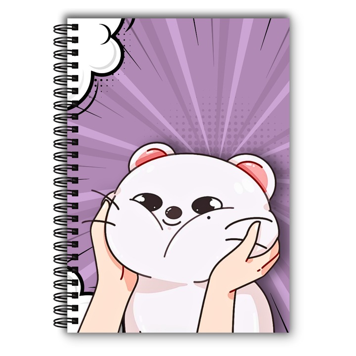 Caiet Foaie Velina, MG Office, Spirala, 80 File Albe, A5