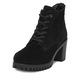 Botine dama CEO-WI23-LUM-02, Lasocki, Piele naturala, Negru, Negru