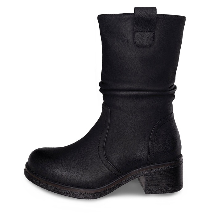 Botine dama, Clara Barson, CEO-KAIA, negru, textil