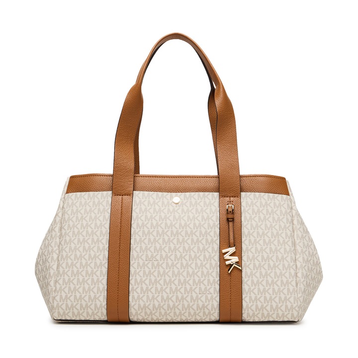 Geanta dama Michael Michael Kors Romee 30T5G1ZT7B, Vanilla/Acrn, dimensiuni 30x45cm