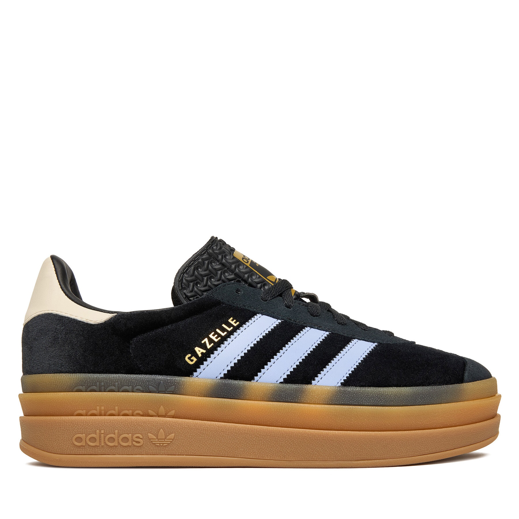 adidas gazelle silver green womens ADIDAS ORIGINALS Women's Gazelle Sneakers in Brown and Pink