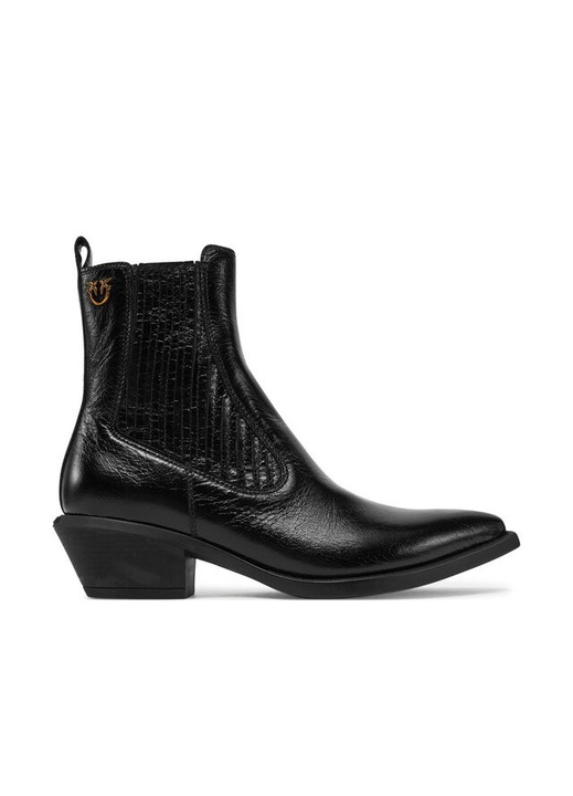 dama, Pinko, cowboy, piele naturala, negru, Negru