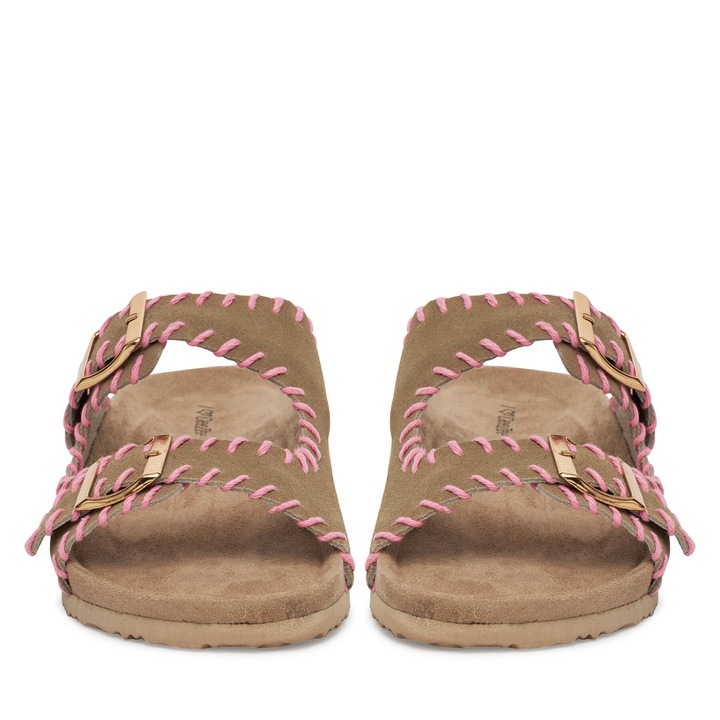 Papuci de dama, Deezee, model MXCR-205, bej