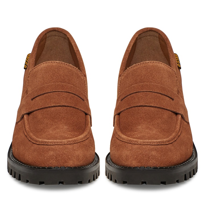 Mocasini dama, G Star Raw, WI34-JANELLE-01, piele naturala, maro