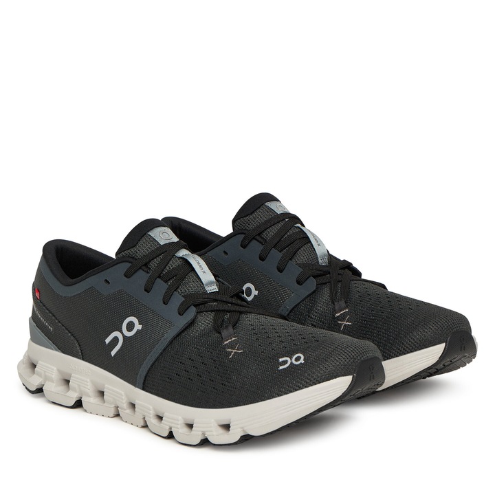 Pantofi sport barbati On, model Cloud X 4, culoare gri, material textil