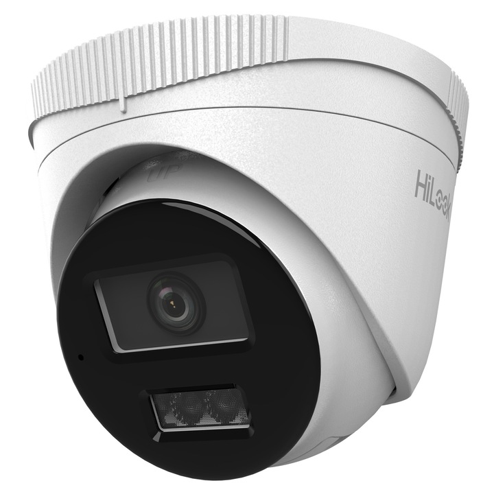 Камера IP HiLook IPCAM-T6-30DL 6MPx Hybrid Light, PoE, Бяла