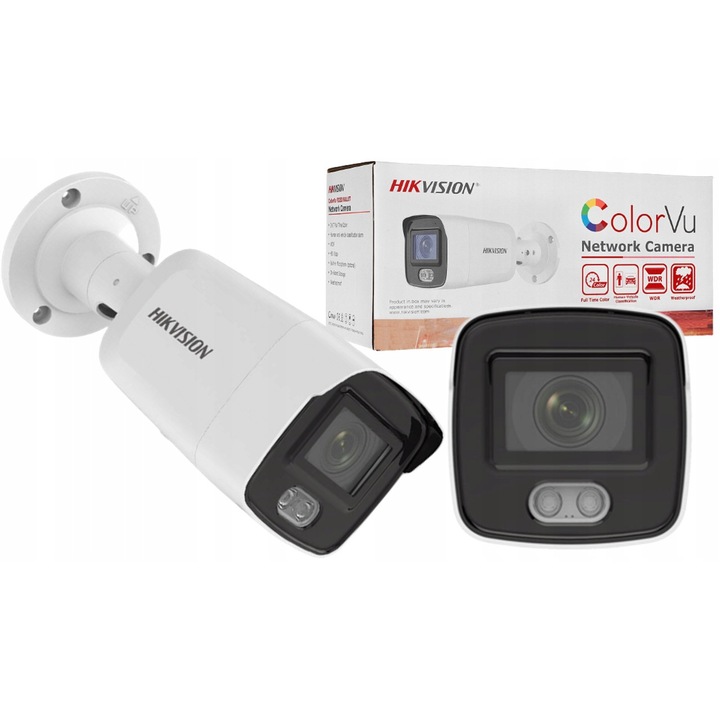 Camera de supraveghere HIKVISION, DS-2CD2087G2-LU, 8MP, lentila 4mm, IR 40m, exterior