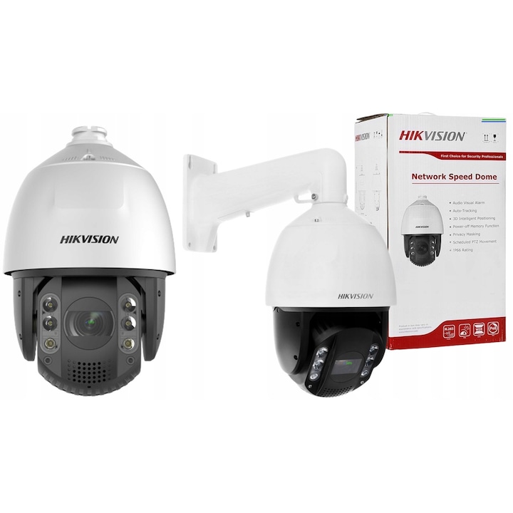 Камера за видеонаблюдение за външен монтаж PTZ HIKVISION DS-2DE7A232IW-AEB, 2MP, 32x оптично увеличение, IP66, AI