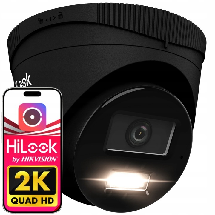 Camera de supraveghere Hilook IP HIM-T4-30DL, 4MPx, IR30m, IP67, Wi-Fi
