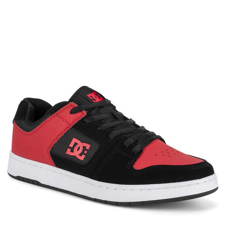 Pantofi barbati, DC Shoes, MANTECA 4 , piele naturala, negru, 42 EU