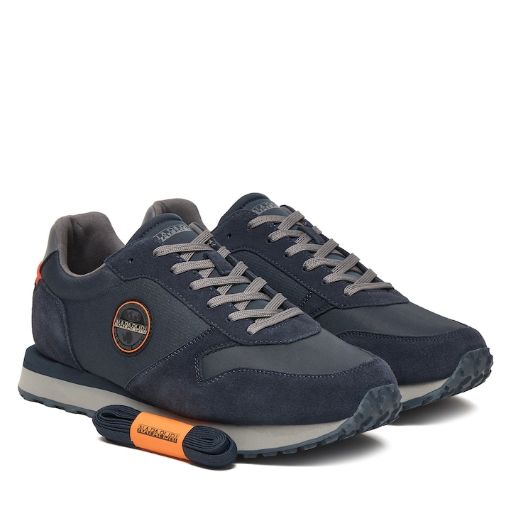 Tenisi barbati, Napapijri, bleumarin, piele naturala