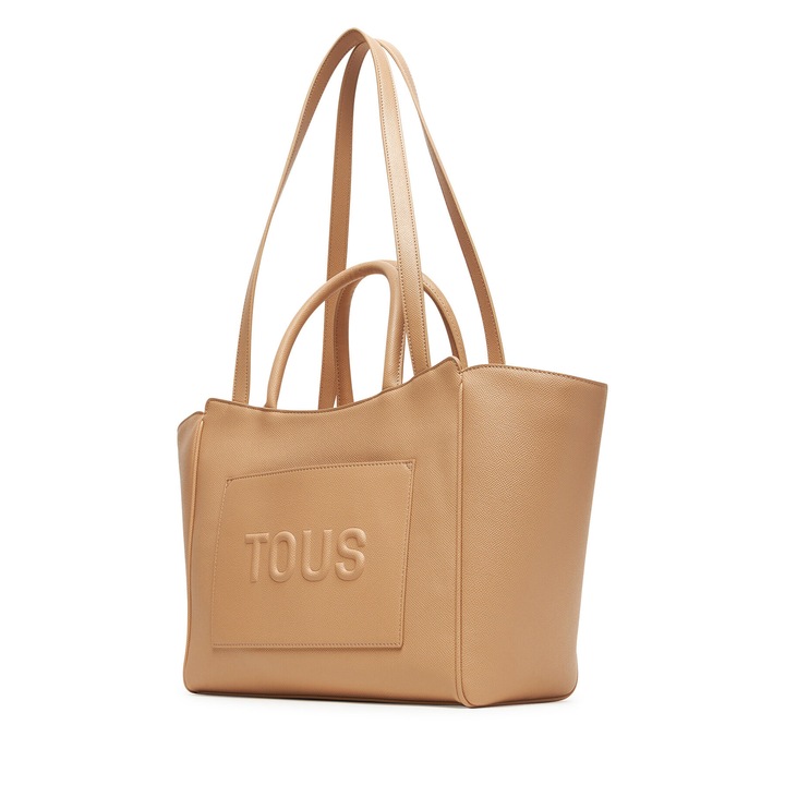 Tous Sand Brenda City női táska 20021922, ökológiai, univerzális, bézs színű