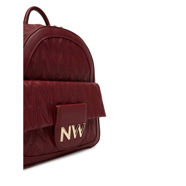 Rucsac fashion dama Nine West, model CEO-Astoria-Aura-LX1, bordowy