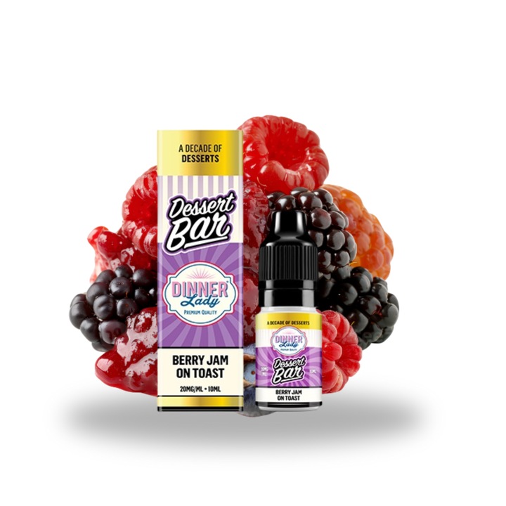 Lichid Tigara Electronica Dinner Lady 20mg nicotina, 10 ml - Berry Jam on Toast