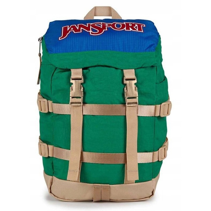 Rucsac JanSport Mini Skip Pack 10L, verde, 28x20x12cm, 10 litri