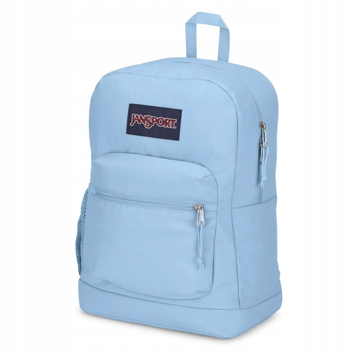 JanSport Cross Town Plus 26L hátizsák, Dusk kék, 15 hüvelykes laptoprekesz, 600D poliészter