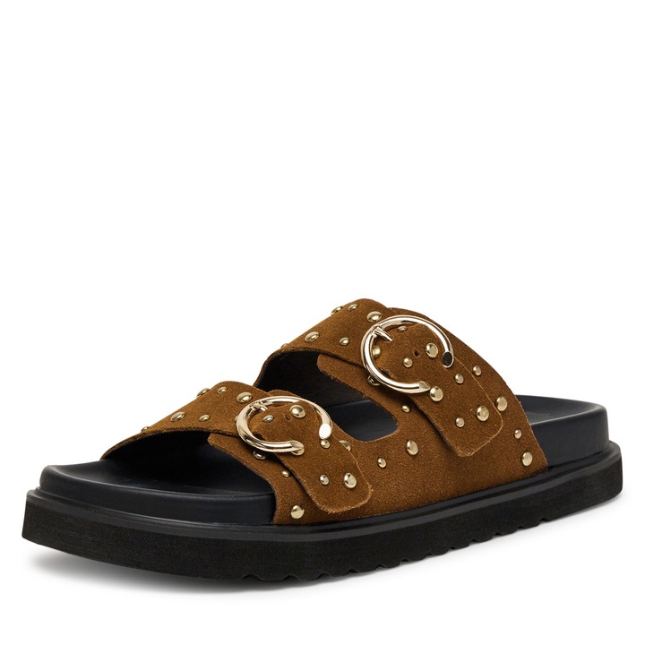 Papuci dama, DeeZee, maro, 36 EU