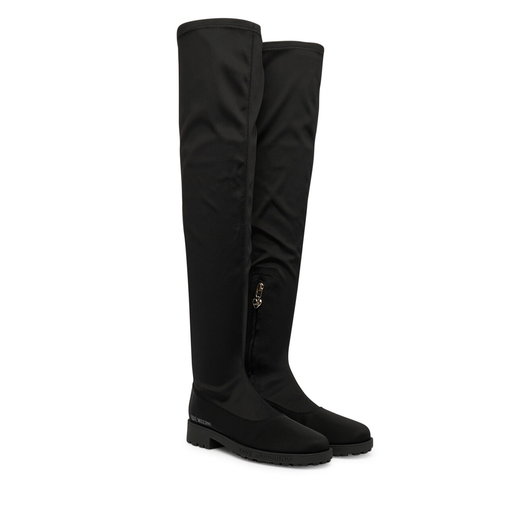 ♡M♡ Cizme dama Love Moschino JA26074G0NIM0000, negru, sintetic, 37 EU