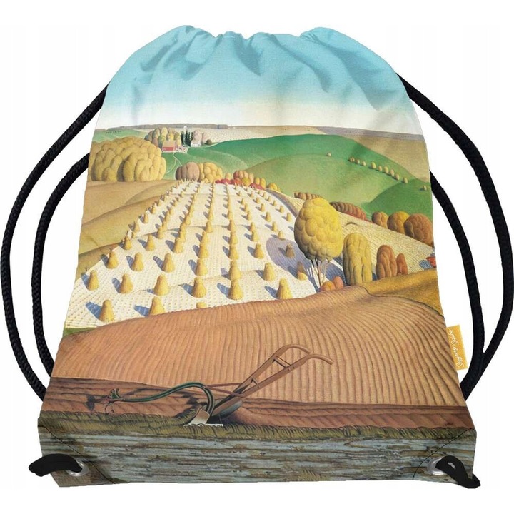 Rucsac "Rasaritul Lunii", Szyjemy sztukę, personalizabil, FullPrint, 46x37cm, unisex
