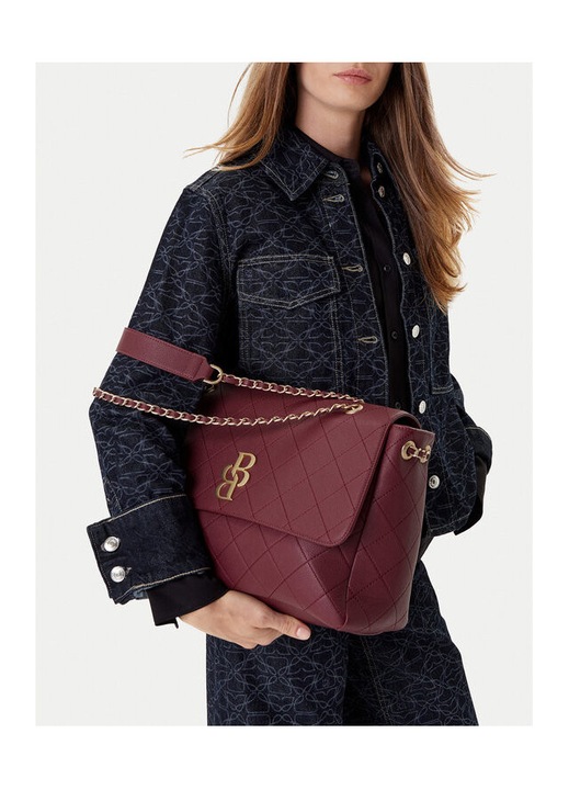 Badura női táska, C-ALEXIS-LA482-3031 modell, bordó, textil anyag