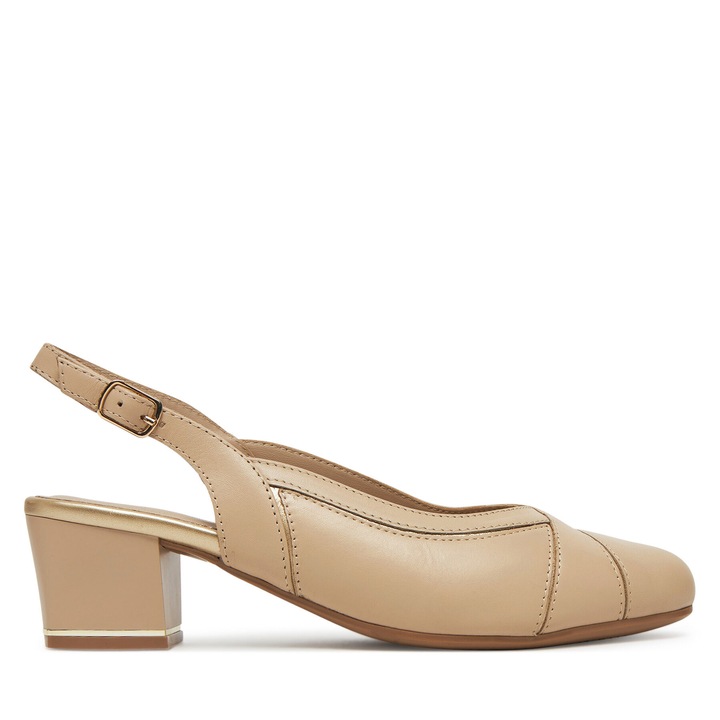 Sandale dama, Lasocki, RST-FLEX-49, bej, piele naturala