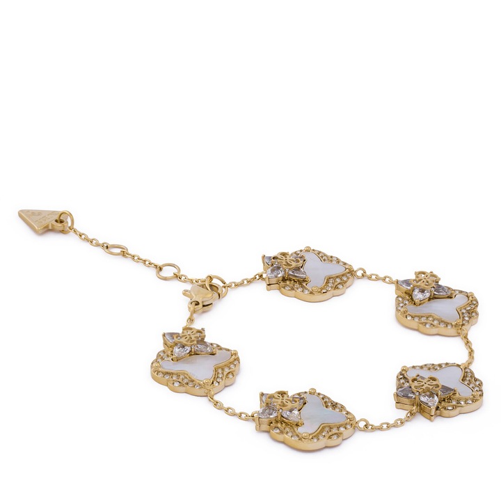 Bratara dama Guess YG JUBB05 582JW, material plastic, culoare aurie